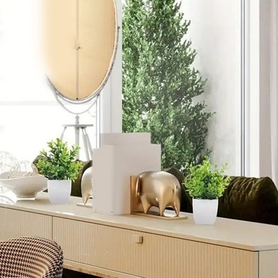 Artificial Lavender Eucalyptus Plant for Simple and Elegant Home Decor