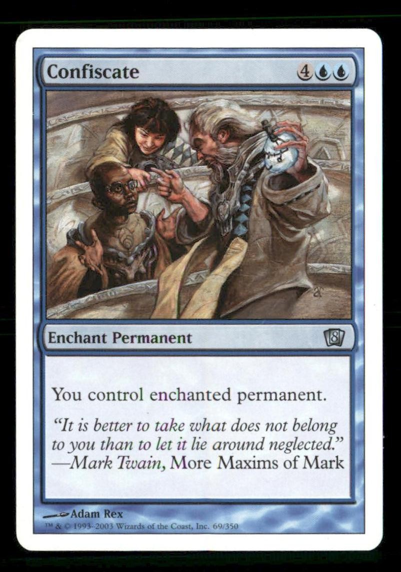 Confiscate - Near Mint - 8th Edition