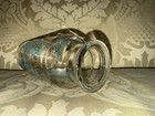Vintage Turquoise And Gold Apothecary Jar 8” Mid Century Modern — photo 7