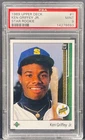 1989 Upper Deck Baseball #1 - Ken Griffey Jr - Star Rookie Card RC - PSA 9 MINT