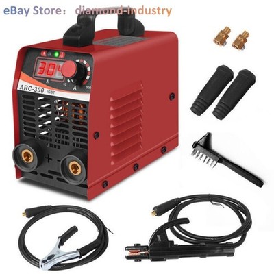 A 110V ARC-300 Portable Mini Electric ARC Welding Machine IGBT Inverter Welder .