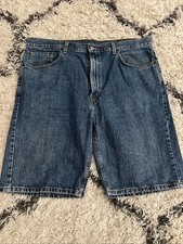 Levi's 550 Relaxed Fit Shorts Men's Size 40 Medium Stonewash Denim
