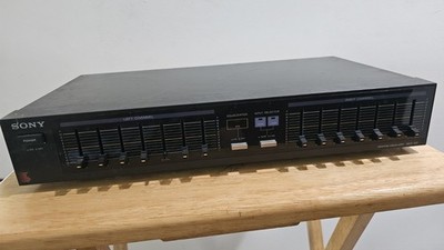 Sony Equalizer SEQ-120 Please Read The Complete Listing Turns ON