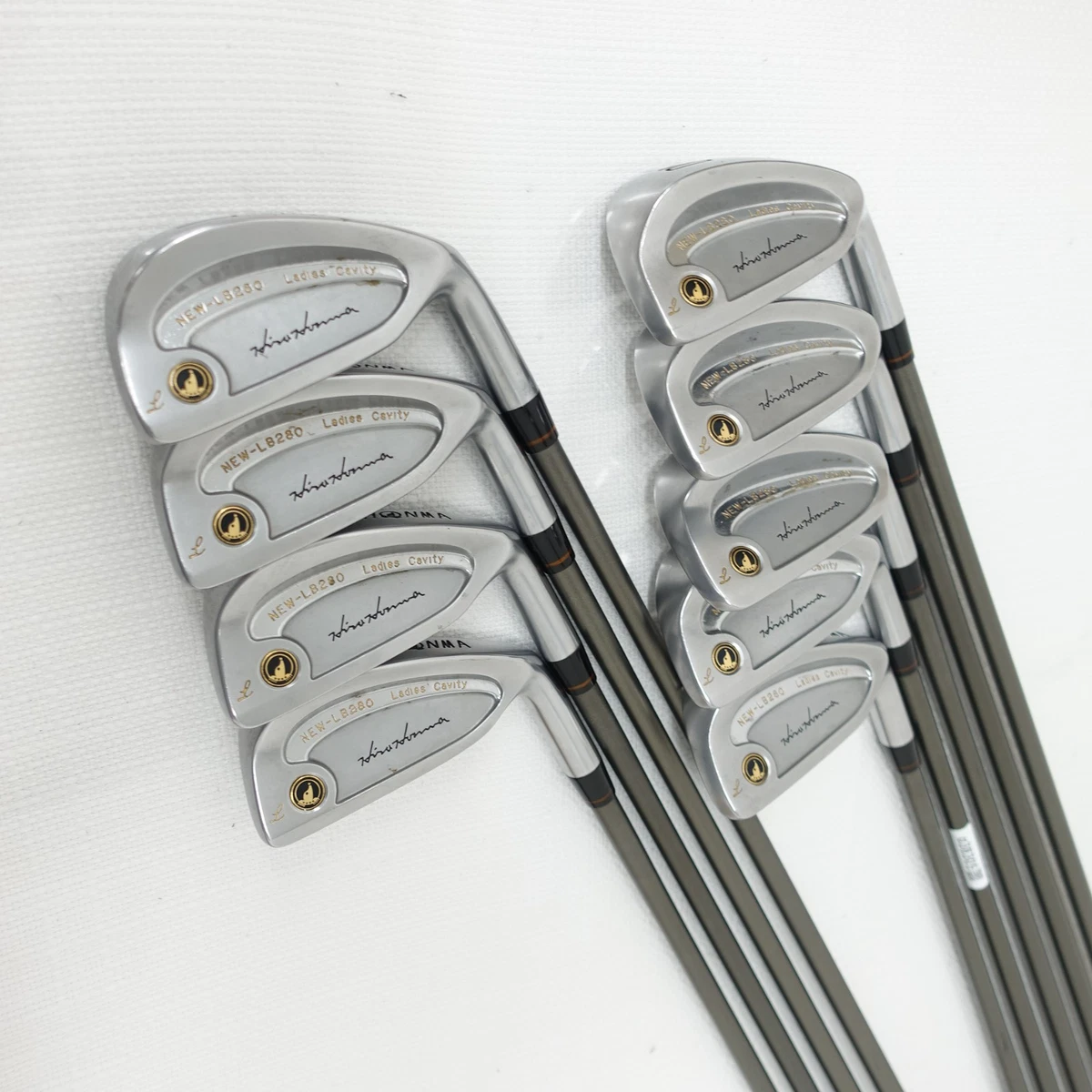 Damen HONMA GOLF NEU LB-280 9-teiliges Eisensatz 4-11/SW 4STAR kein H/C