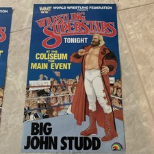 ACTION FIGURE POSTER Big John Studd (1984 Series 1) LJN WWF (ACCEPTABLE) #1