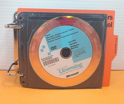   Used Microsoft licensing SQL Server Visual Studio Office Client Software CD