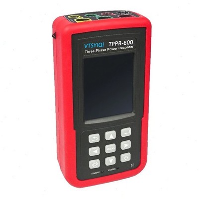 6-Channel Voltage & Current Data Logger with Voltage 0.01V-600V Current 1mA-400A