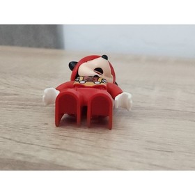 LEGO Duplo Mickey Mouse Racing Race Car Driver Figure From 10843 Replacement 