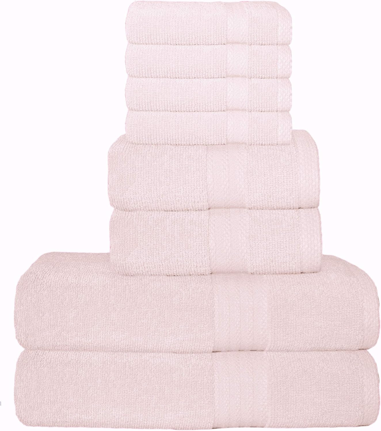 Set - 100% Pure Ringspun Cotton, Contains 2 Ov