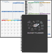 Budget Planner - Monthly Finance Organizer with Expense Tracker Notebook to Mana