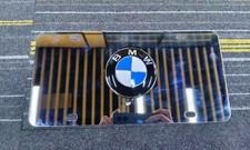 12 Inch 6 Inch Vanitycar Front Plate Features Fit For Bmw Emblem Badge