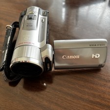 Canon VIXIA HF M300 Digital Camcorder HD Video, 15x Optical Zoom. Untestable.