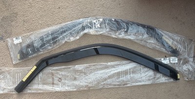 Front Door Wind Deflectors - Jeep Cherokee 2001-2008  Tinted Heko NOS
