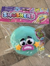 NEW Authentic ORB Curiosities Smushers Squishy Squeeze Toy teal Starface
