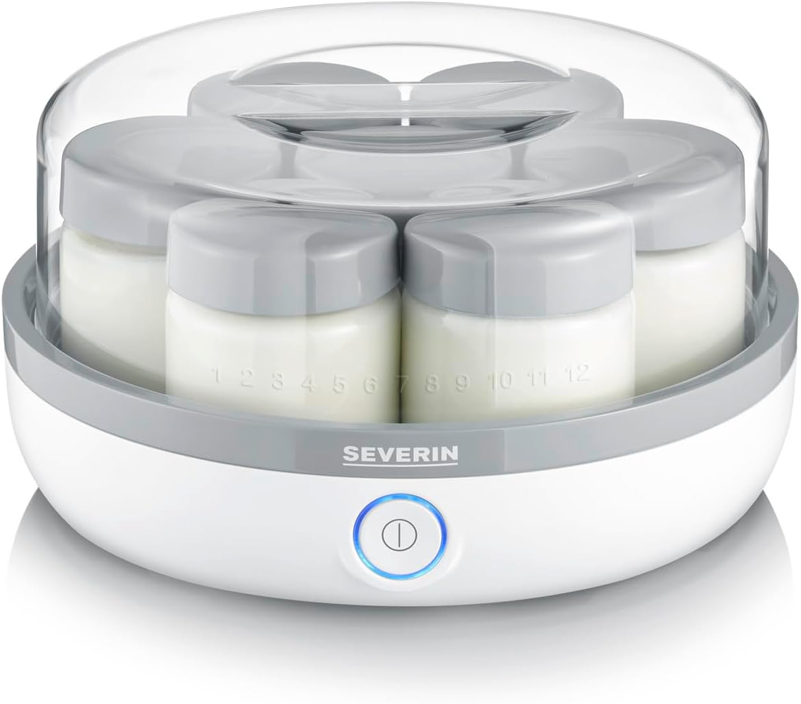 Yogurtiera Casa con 7 Vasetti: Yogurt Sano e Sicuro BPA Free