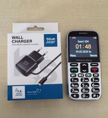 Doro Handy Primo 366 Komplett Seniorenhandy Händler Garantie Geprüft Wie Neu - Bild 1 von 3