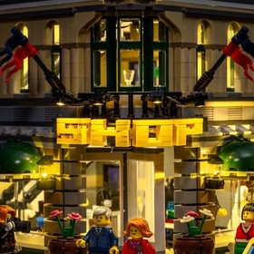 Light Kit for LEGO&reg; Grand Emporium #10211
