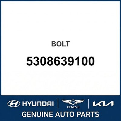 2008-2023 Hyundai Equus Schraube OEM Neu 5308639100