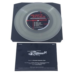 Rush'n Attack Original NES Soundtrack Spacelab9 Clear 7" Vinyl Record SL9-2063