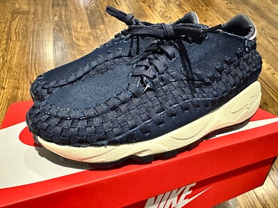 Nike Air Footscape Woven Denim shoes, Nike Air Footscape Woven QS
