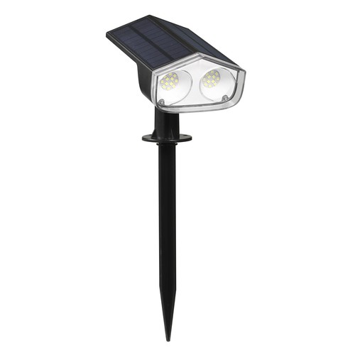 2Pcs Solar Powered Garden Yard Spot Lights Waterproof for Outside Landscape Z5Y3 - Picture 2 of 12