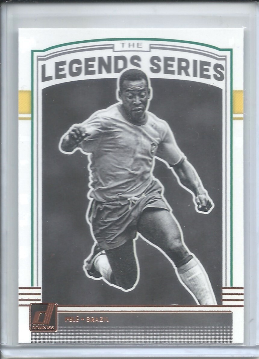 2018-19 PANINI DONRUSS SOCCER LEGENDS SERIES INSERT PELE # LS-6 BRAZIL