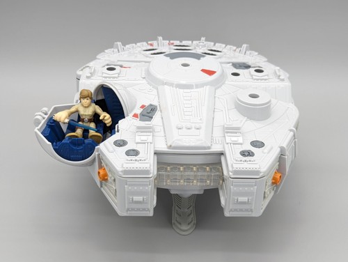 Hasbro 2011 Galactic Heroes Star Wars Millennium Falcon Portable Playset - Picture 5 of 24