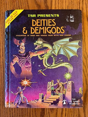 AD&D Deities And Demigods – Édition Cthulhu – TSR – Livre Donjons Et Dragons