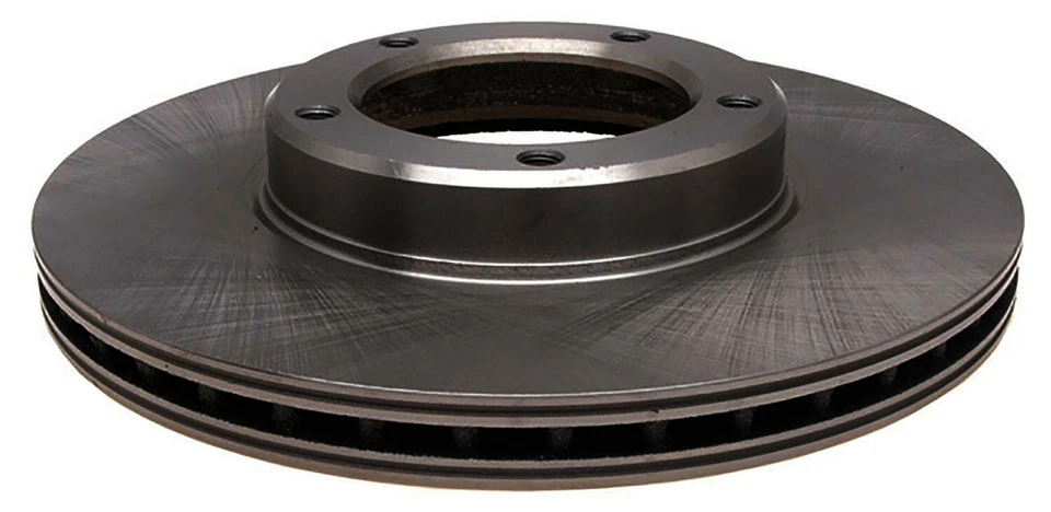 Rotor de freno de disco delantero sin recubrimiento ACDelco 18A447A se adapta a camioneta Toyota 89-95 Foto 2 de 4