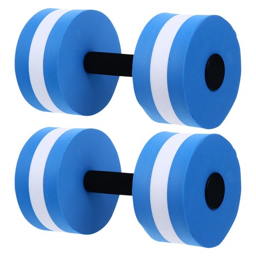2pcs EVA Foam Water Dumbbells Aquatic Exercise Equipment for Pool