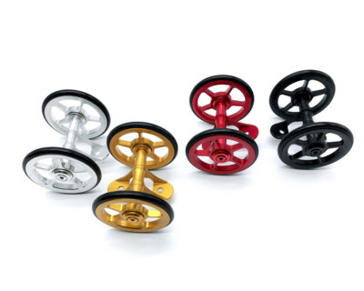 Big MUDGUARD WHEEL DOUBLE ROLLER for BROMPTON FOLDING BIKE