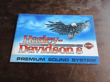 Harley Davidson Premium sound system 1989 Owner's manual Betriebsanleitung
