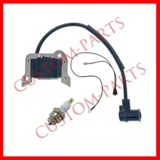 For Stihl 032 032AV,Repl 1113 400 1310, 2 204 222 Ignition Coil with spark plug