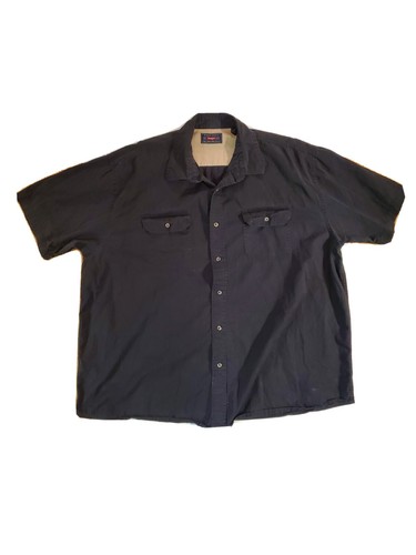 Short Sleeve Button Up Shirt Sz 2XL 