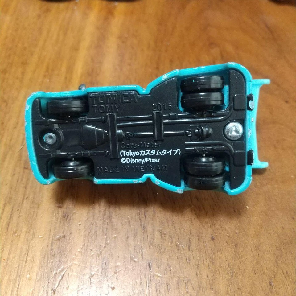 Takara Tomy Cars Tomica C-28 Mater Cars Toons Mater's Tokyo Race Disney Pixer JP - Image 3 of 4