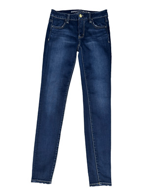 American Eagle Outfitters Size 2 Regular Dark Wash Super Stretch Jegging