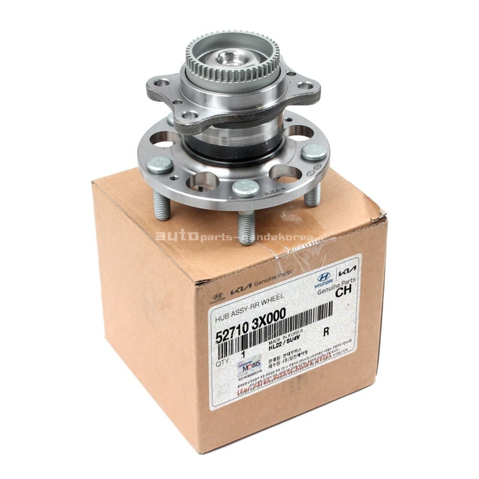 正品 527103X000 轮毂和轴承后轮适用于 HYUNDAI ELANTRA VELOSTER 2011-16 — 第 2/4 张图片