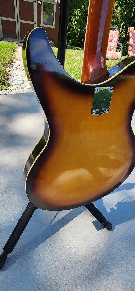 Yamaha SA15 Guitar Vintage Semi Hollow Electric Needs Some Work | eBay