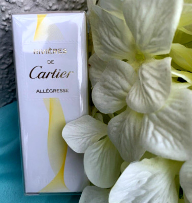 CARTIER RIVIERES Allegresse  Eau de Toilette Spray 100 ml Refillable NEU OVP