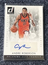 2015-16 Panini Donruss Signature Series Andre Roberson #SS-AR Auto