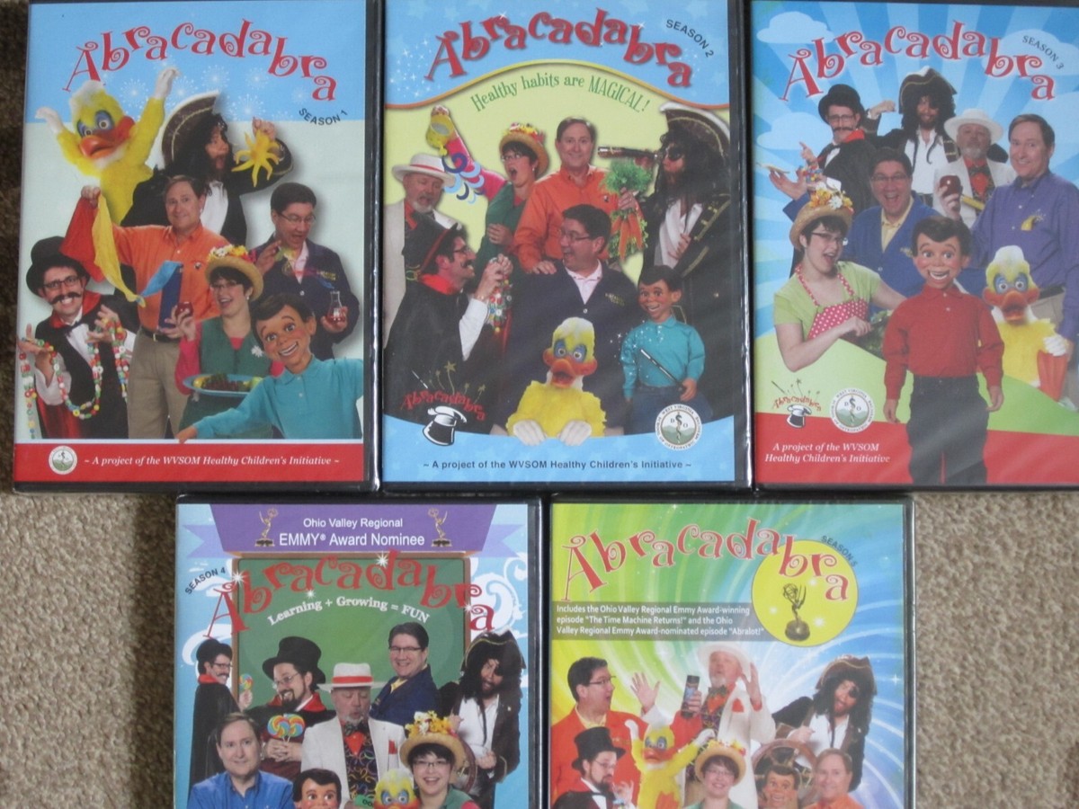 TANKer'sONLY 2013 DVD 通常　ABRACADABRA Abracadabra WVSOM Healthy Children's Initiative Season 1-5 DVD set