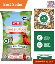 5 lb Wild Bird Seed Blend - Attracts Cardinals, Chickadees & More