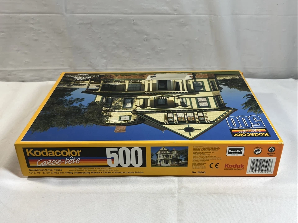 Rompecabezas pintado Kodacolor Kodak 500 piezas para damas #20500 Bluebonnet Drive Foto 3 de 4