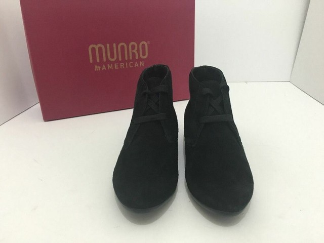 munro sloane lace up bootie