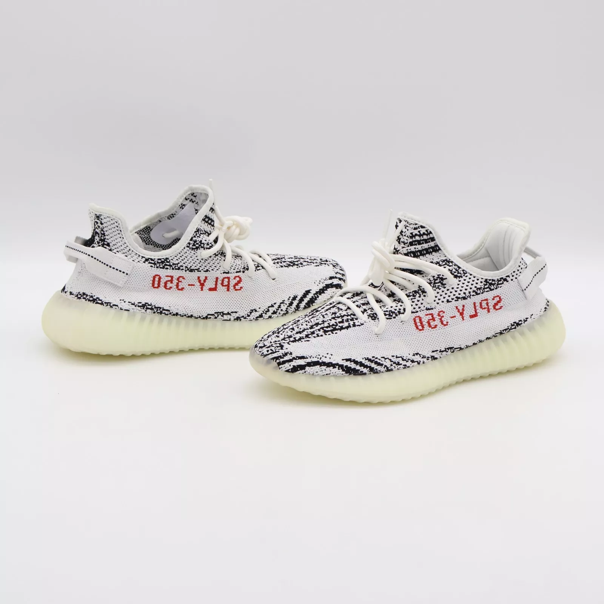 ✔️ adidas Yeezy Boost 350 V2 Zebra Black White 6 CP9654  display picture 2