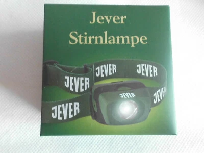 Jever Bier Stirnlampe mit LED / 70 Lumen Neu und OVP