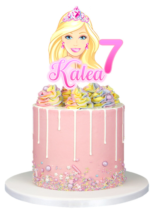 Torta Barbie principessa rosa - Paperblog