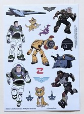 Disney Pixar Lightyear. Sticker sheet.