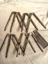 VTG MATCHING 16 PIECE SEAFOOD LOBSTER NUT CRACKER PICKS  -  FREE SHIP E