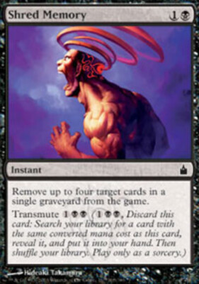 4x Shred Memory Light Play, English Ravnica: City of Guilds MTG Magic